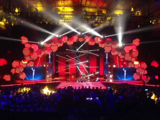 Latin America cinema awards with Lynx Pro Audio systems