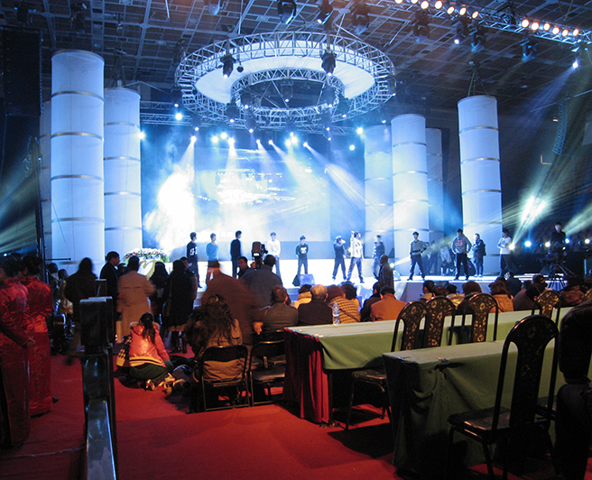 Chinese Award Ceremony with Lynx Pro Audio