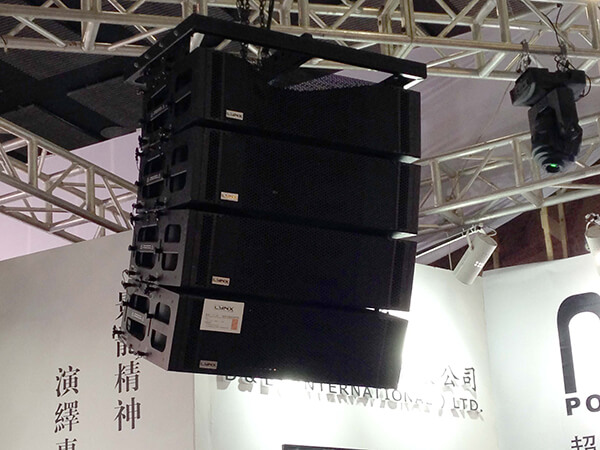 Lynx products exhibited at the Fair Prolight + Sound Guangzhou 2014