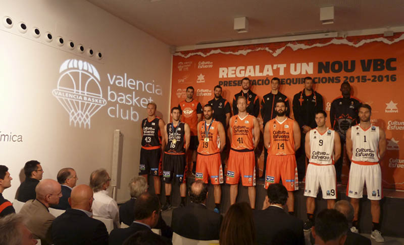 Columnas ionic series con los campeones del Eurobasket