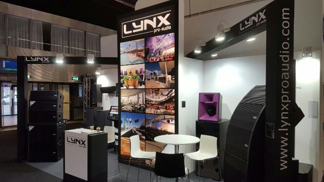 Lynx Pro Audio at the ISE fair in Amsterdam