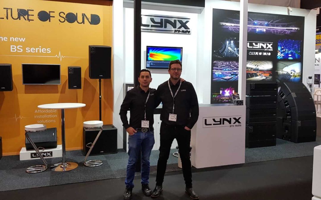 Lynx Pro Audio at ISE 2019 fairtrade in Amsterdam
