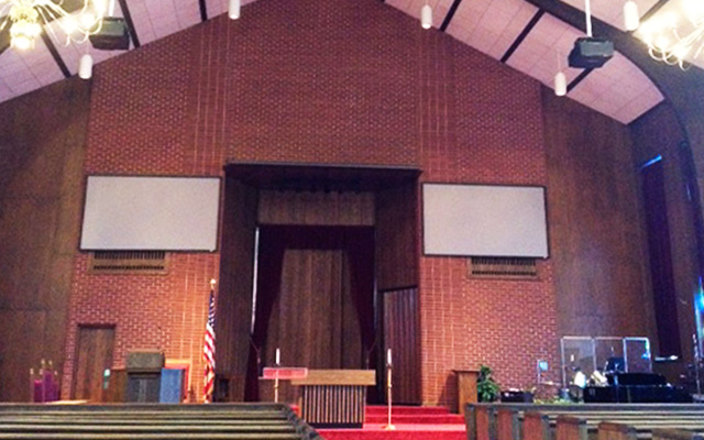 Fort Polk Chapel in Louisiana for the US army