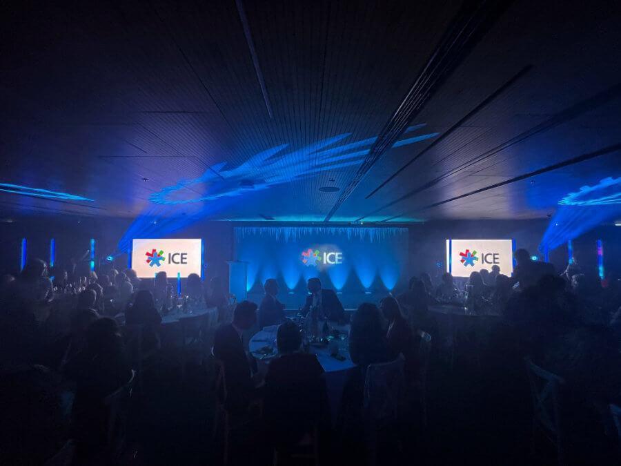 ICE Awards 2023, a corporate event in London with BS sound systems