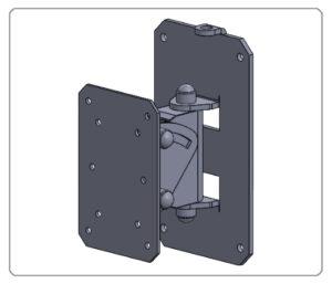 Wall bracket for HR