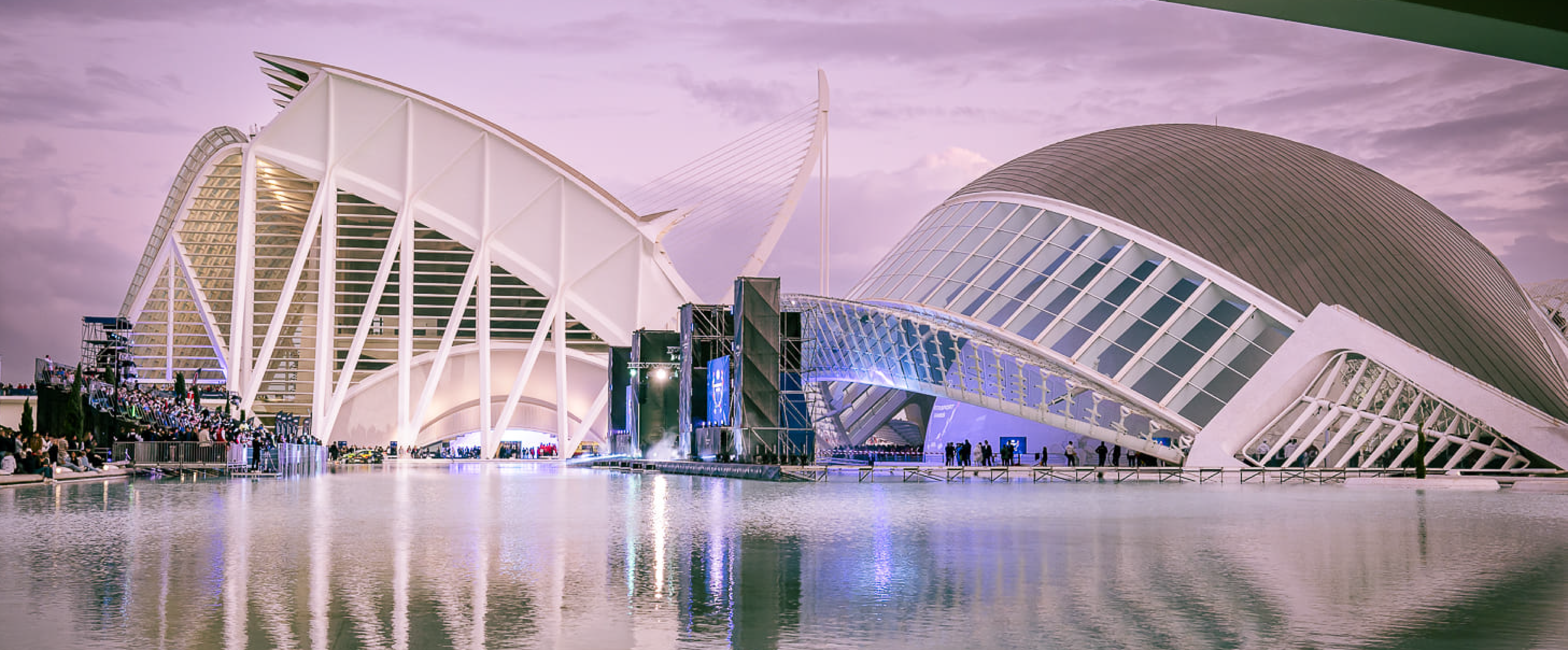 Gala inauguracion FIA motorsport en la Ciutat de les arts by Lynx Pro Audio