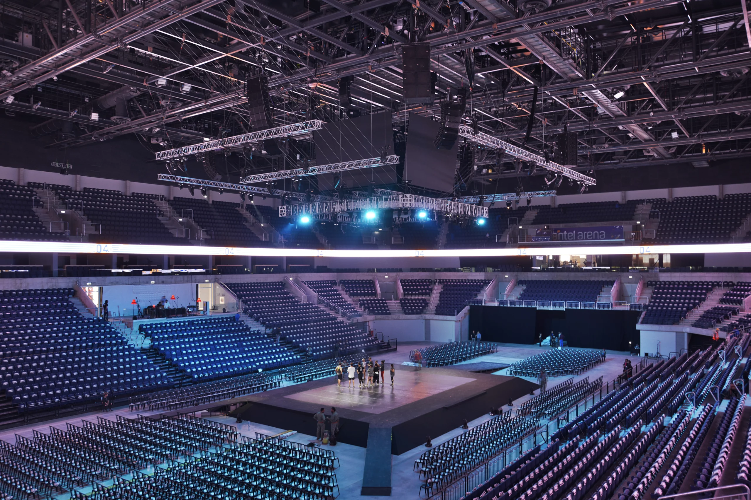 Lynx Pro Audio estadio Gutemberg instalación GXR