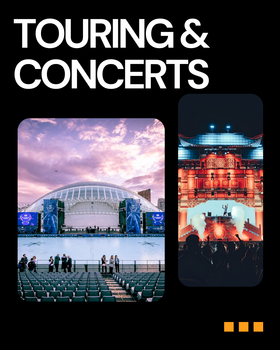Touring and concerts
