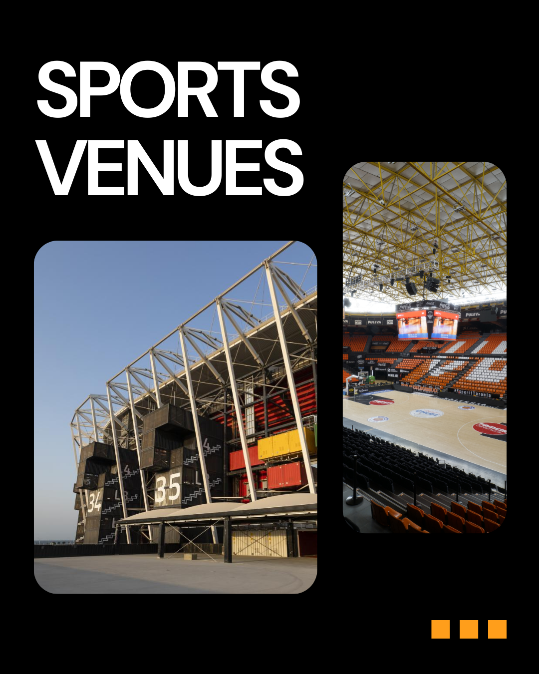 Sports venues