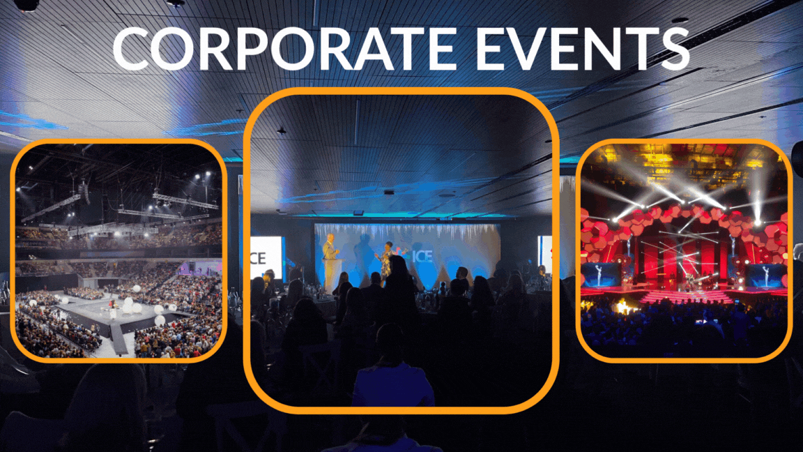 Corporate events Lynx Pro Audio references
