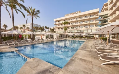 Outdoor installation at Hotel Playa Golf, Mallorca