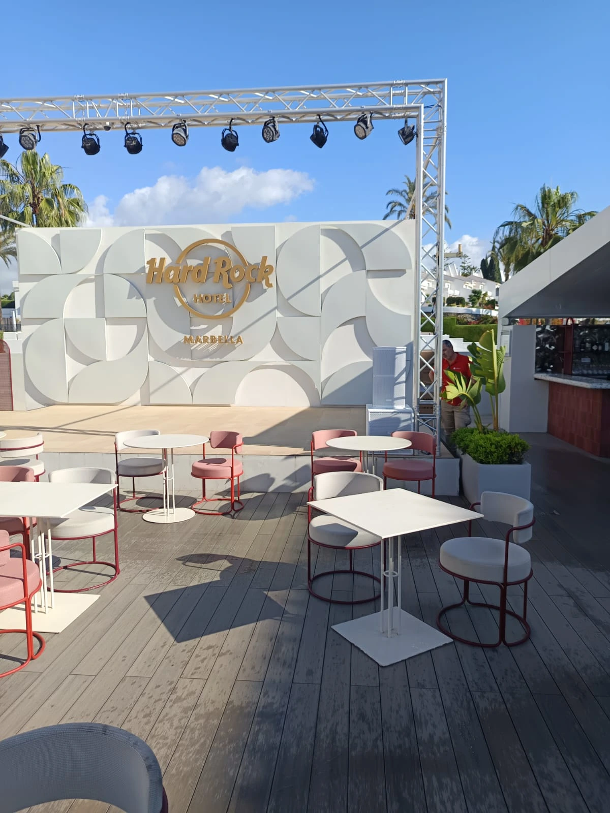 Hard Rock café Marbella Lynx Pro Audio