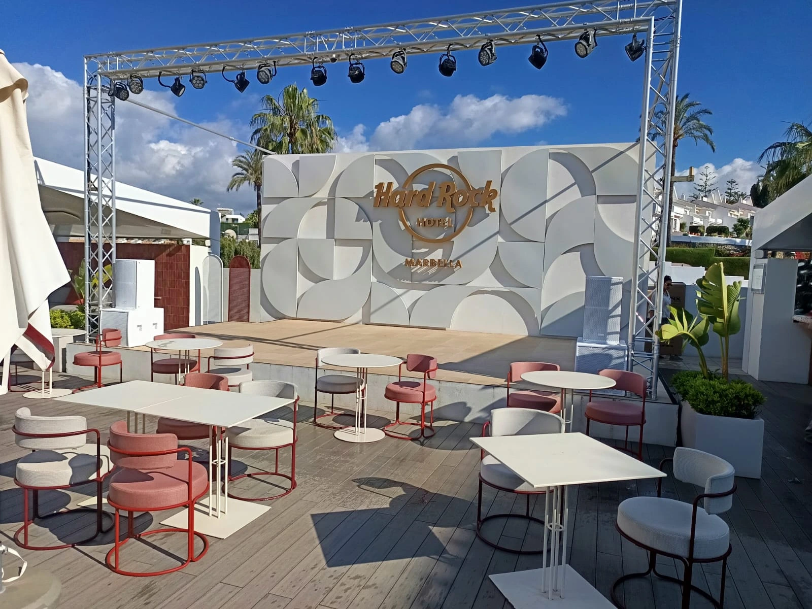 Hard Rock café Marbella Lynx Pro Audio