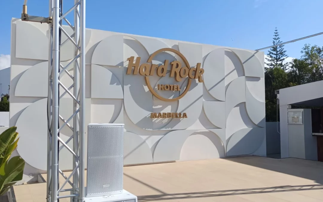 Hard Rock Hotel Marbella Lynx Pro Audio