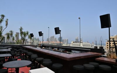Professional Rooftop Sound System at Cee Beirut