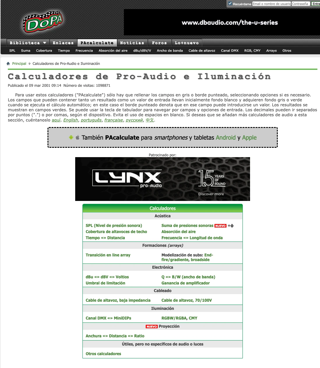 web Doctor Pro Audio Lynx Pro Audio web Doctor Pro Audio Lynx Pro Audio