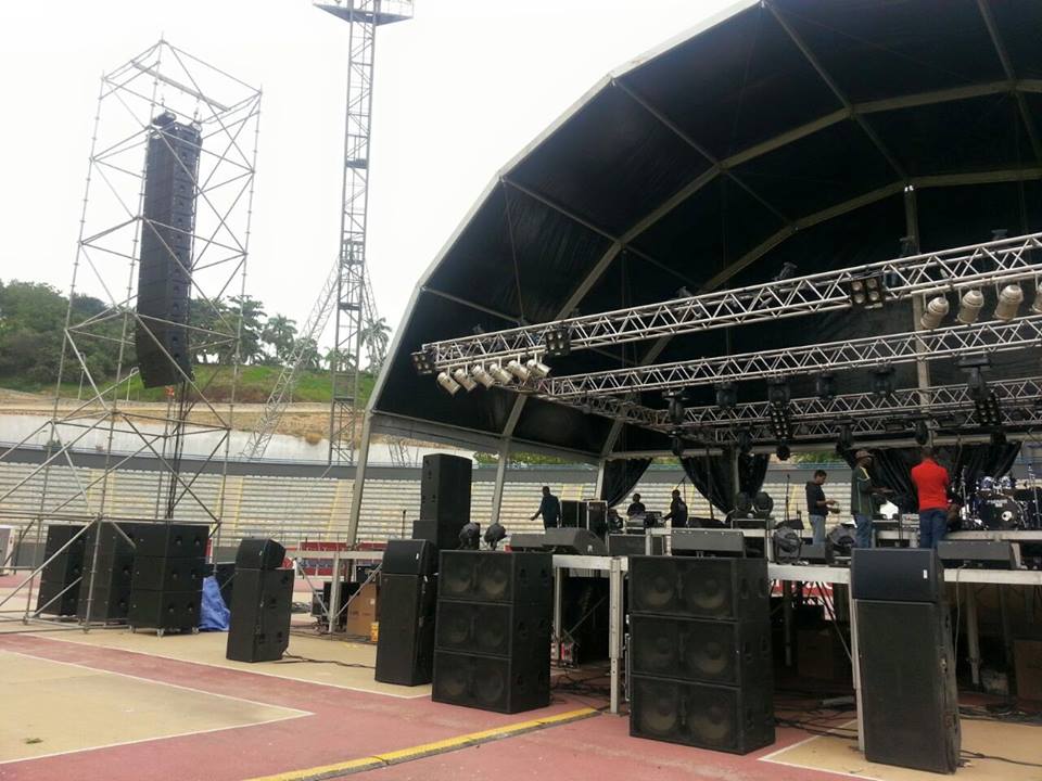 Gran show de Gospel con Lynx Pro Audio