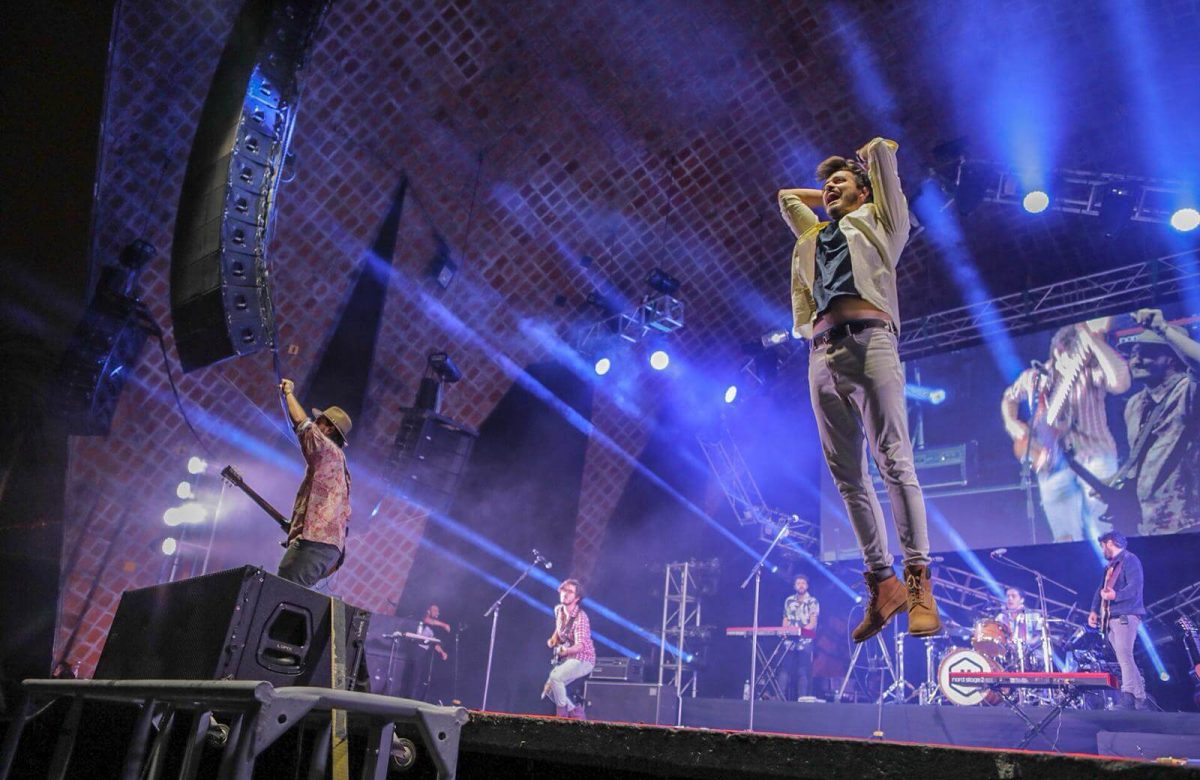 Morat en concierto con Lynx Pro Audio