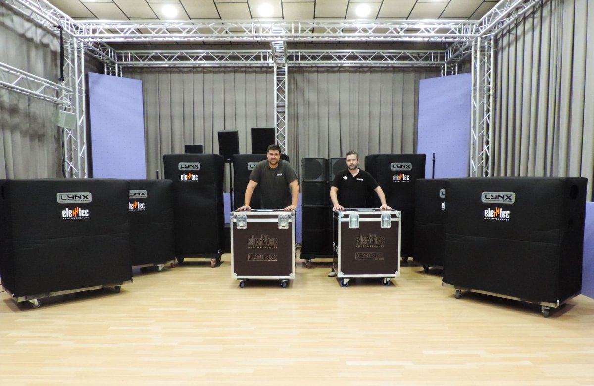 Elemtec adquiere más de 200.000 W de sonido con los sistemas line array coaxiales CLS