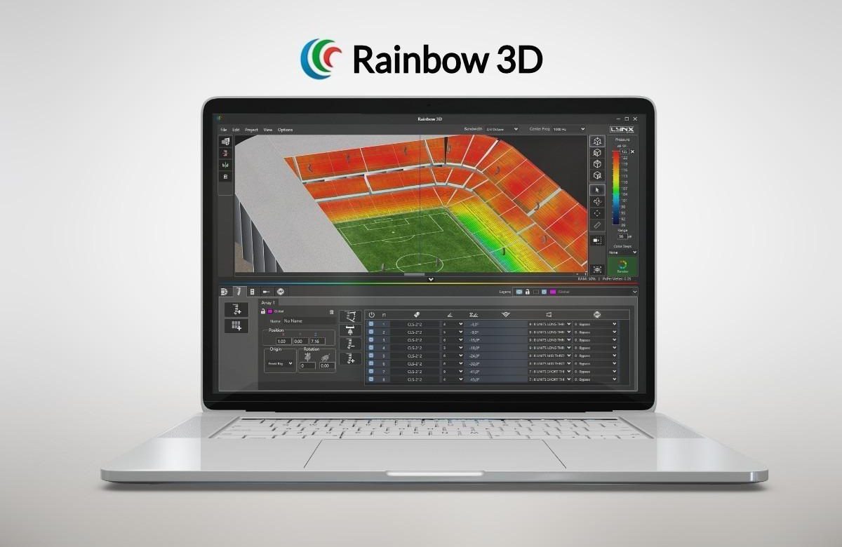 Rainbow 3D: el software de predicción electroacústica en 3D, disponible con descarga gratuita