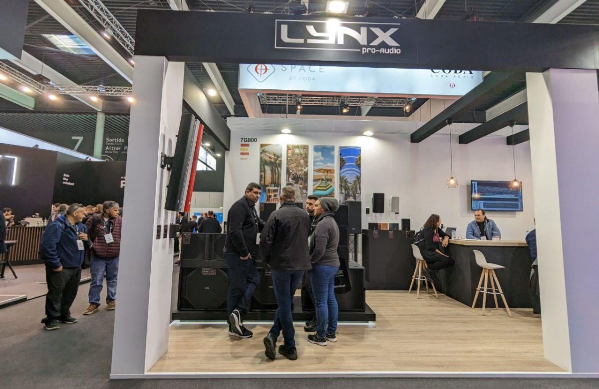 Lynx Pro Audio presenta una nueva gama de productos en la feria ISE de Barcelona