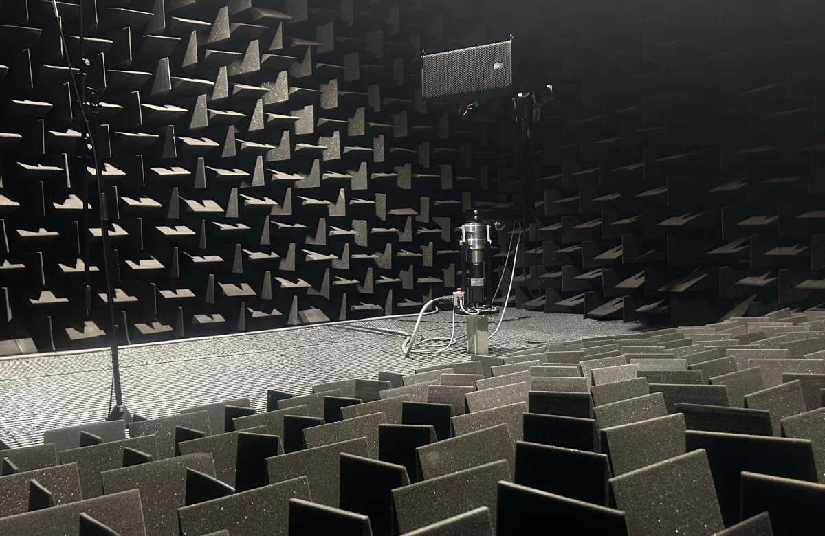 La cámara anecoica en el desarrollo de altavoces profesionales