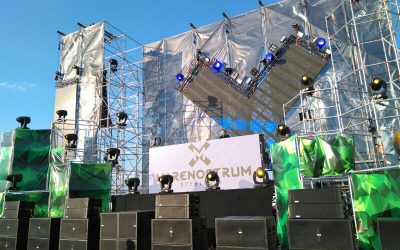 180.000 W of Lynx Pro Audio at Marenostrum Xperience Festival