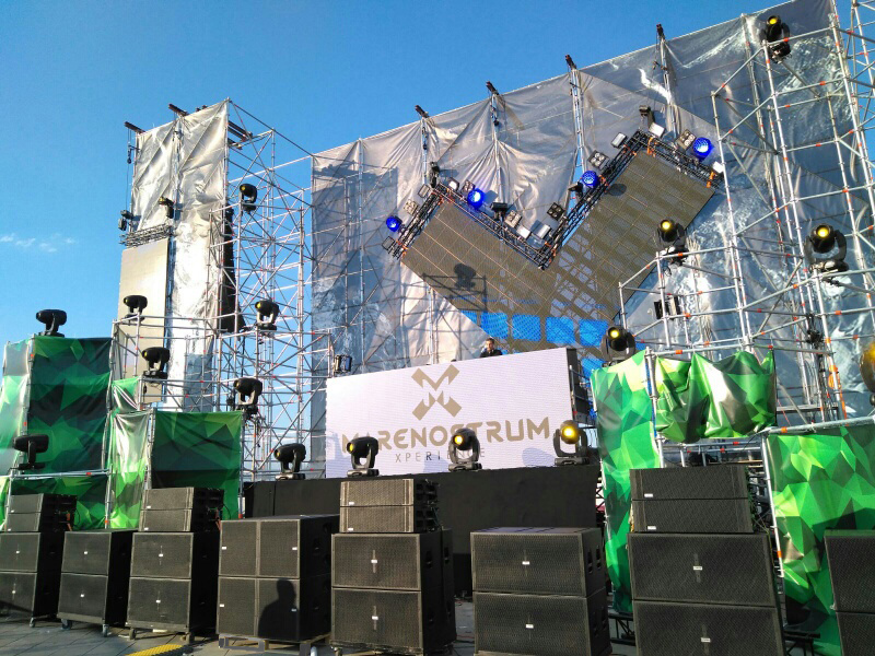 180.000 W of Lynx Pro Audio at Marenostrum festival