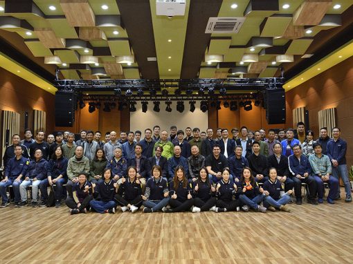 Good vibrations at the Lynx Technology & Speaker seminar held in Beijing (China)
