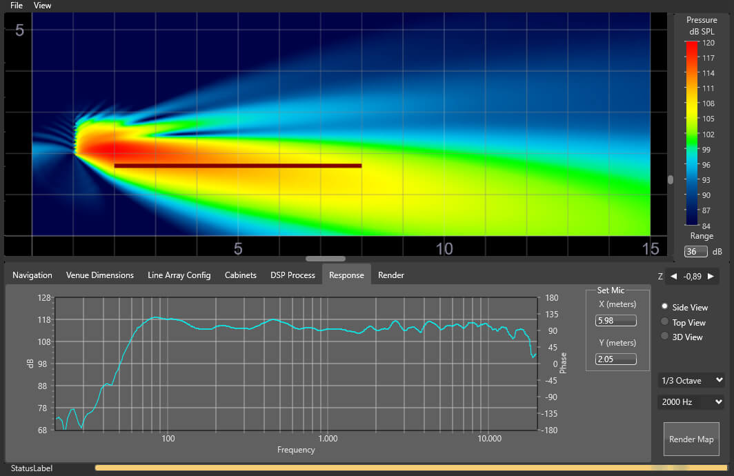 Rainbow 3D directividad beam steering