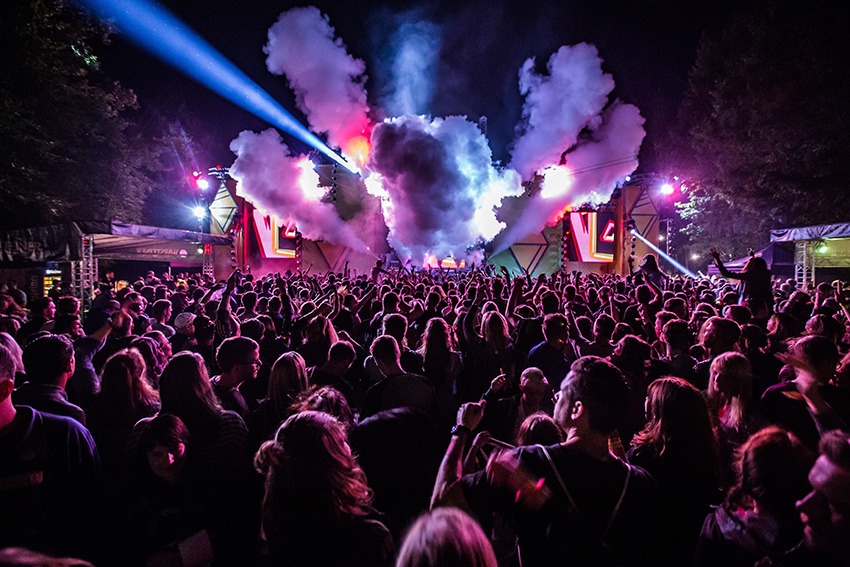 Strandfieber Festival, an electro festival in Germany Lynx Pro Audio