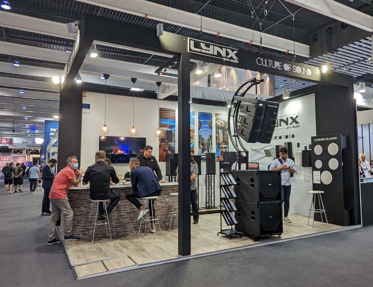 Lynx Pro Audio vuelve a la feria ISE del sector audiovisual en Barcelona