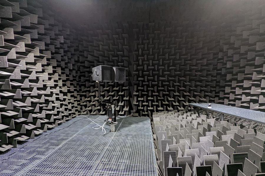 sala-anecoica-lynx-pro-audio Anechoic chamber Lynx Pro Audio