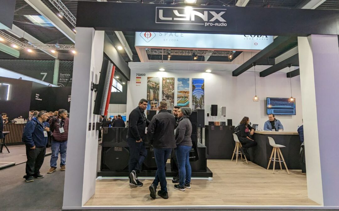 Lynx Pro Audio introduced new products at ISE in Barcelona